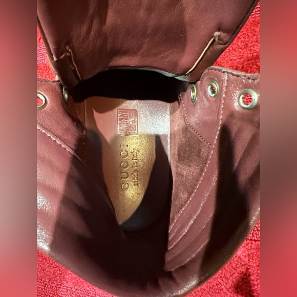 Men’s Guccissima Hightop sneakers size 8 - Picture 14 of 16